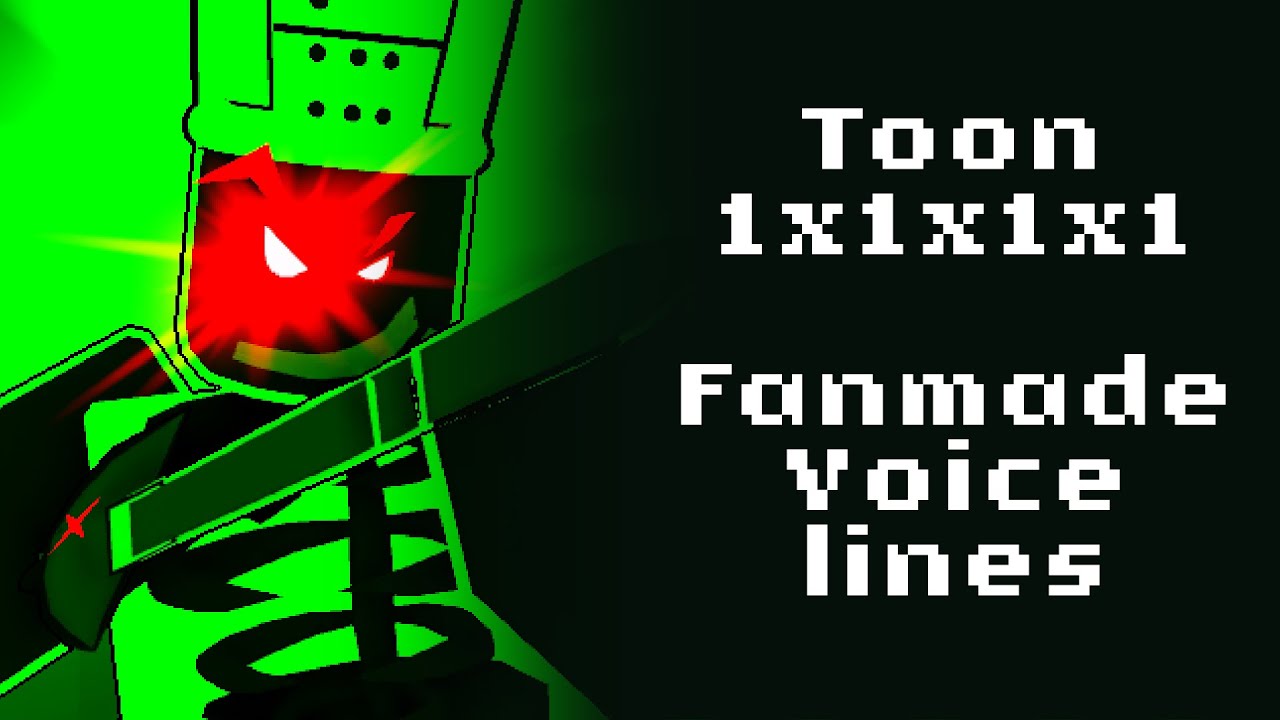 ROBLOX FORSAKEN: Toon 1x1x1x1 OFFICIAL VOICELINES (OUTDATED)