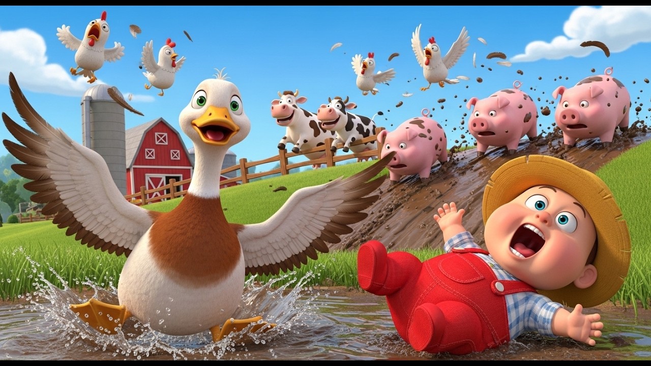 La Granja Loca del Viejo MacDonald 🐮🎵 Canción Infantil de Animales en Español