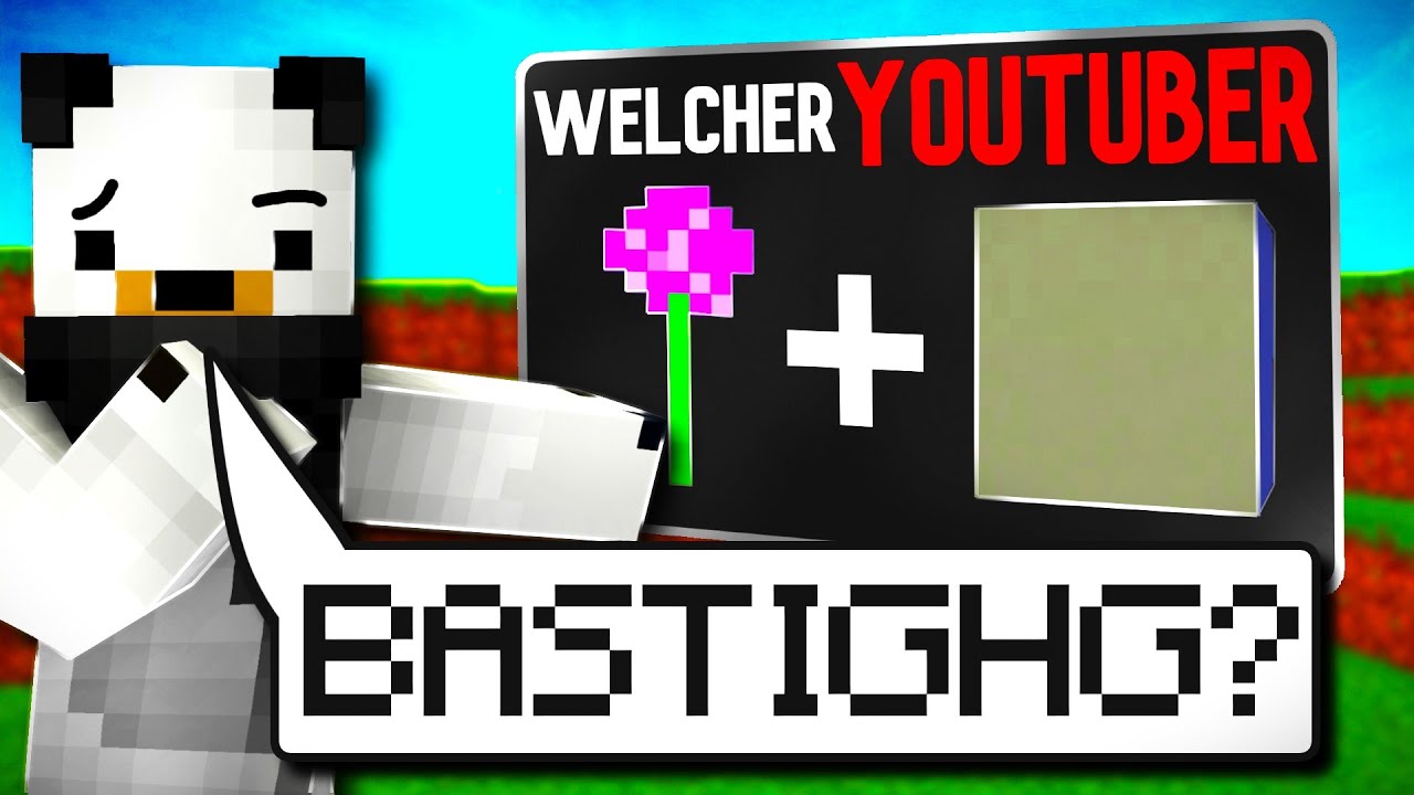 ERRATE DIESE YOUTUBER IN MINECRAFT!