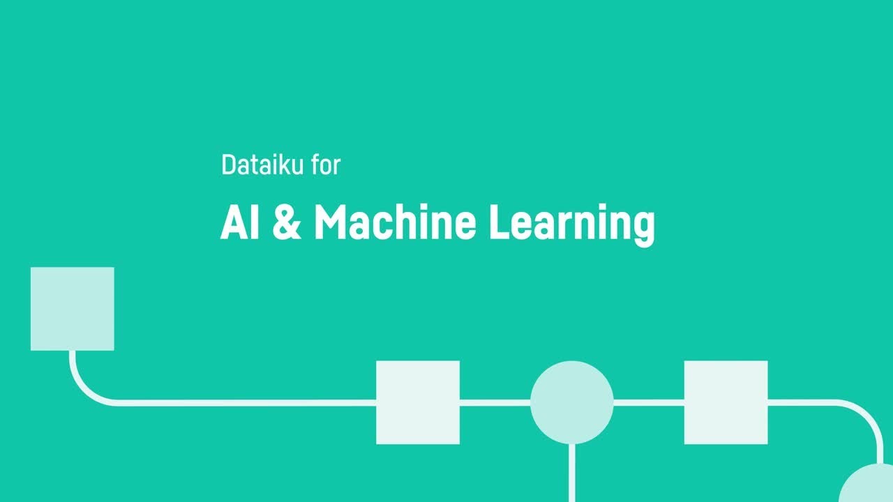 Dataiku for AI & Machine Learning