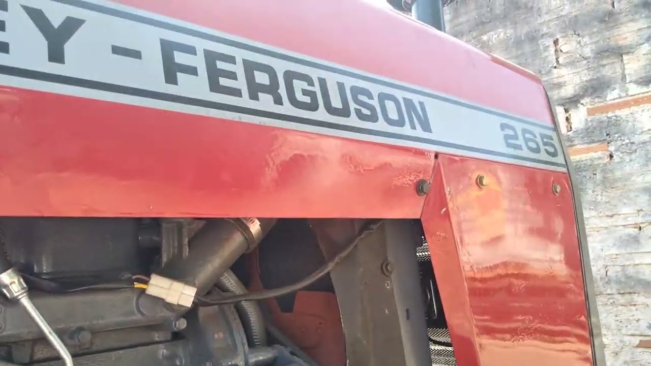 Massey Ferguson 265 Embreagem raspando (solução) !
