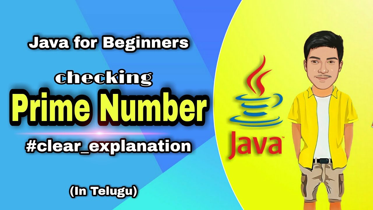Prime Number Program in Java | How to check a given number is prime or not in Java