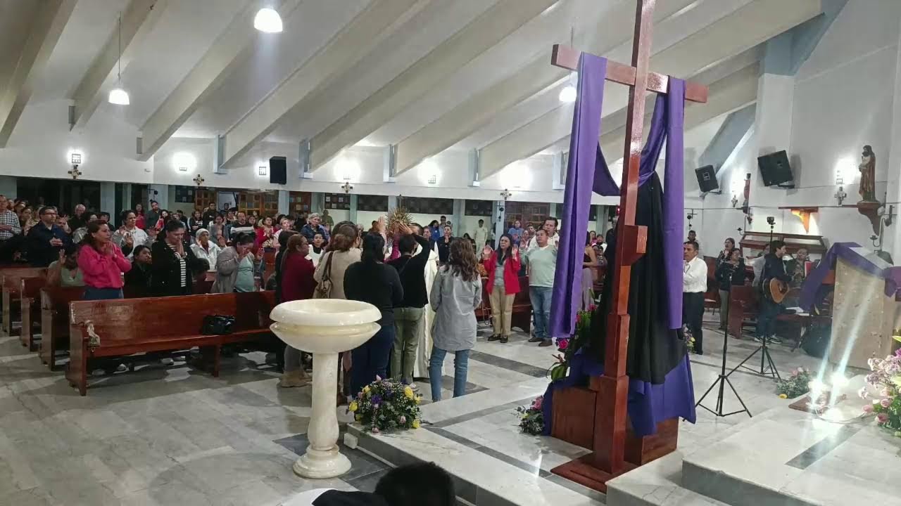 Santa misa, y hora santa jueves 12 de marzo del 2026, 19:00 y 20:00 h.