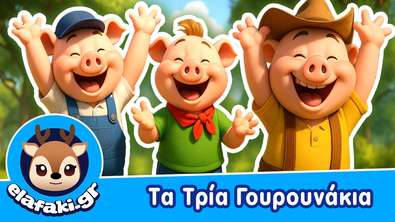 &Tau;&alpha; &Tau;&rho;ί&alpha; &Gamma;&omicron;&upsilon;&rho;&omicron;&upsilon;&nu;ά&kappa;&iota;&alpha;  | &Pi;&alpha;&iota;&delta;&iota;&kappa;ό &Tau;&rho;&alpha;&gamma;&omicron;ύ&delta;&iota; - &Pi;&alpha;&rho;&alpha;&mu;ύ&theta;&iota;