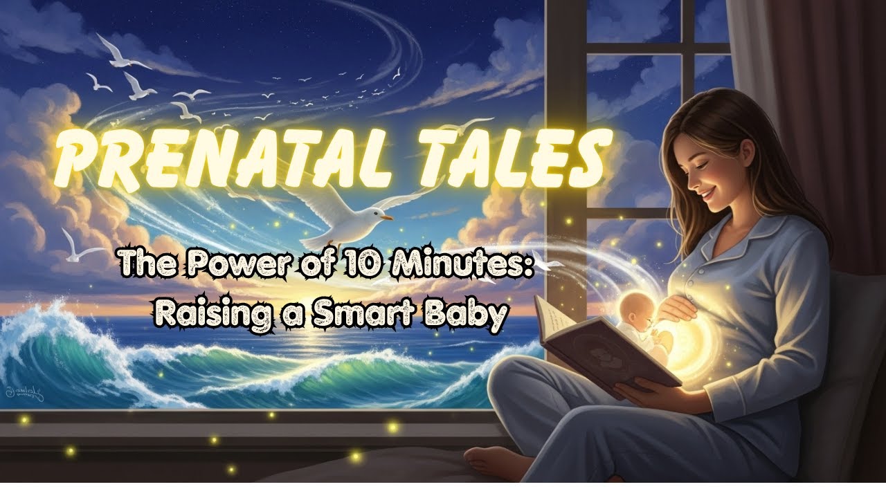 The Seagull Who Dared to Fly Higher 🌤️ | Prenatal Storytelling for Moms | Prenatal Tales