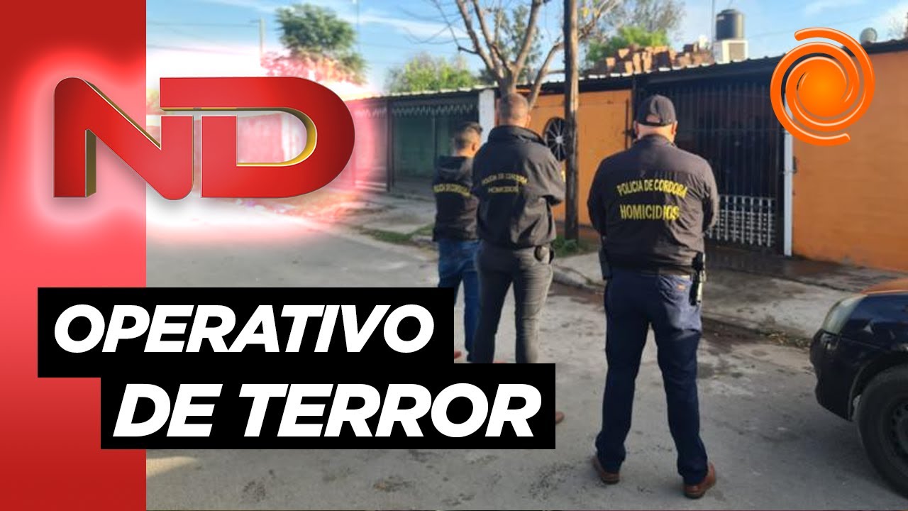 Córdoba: balearon a un policía durante un allanamiento