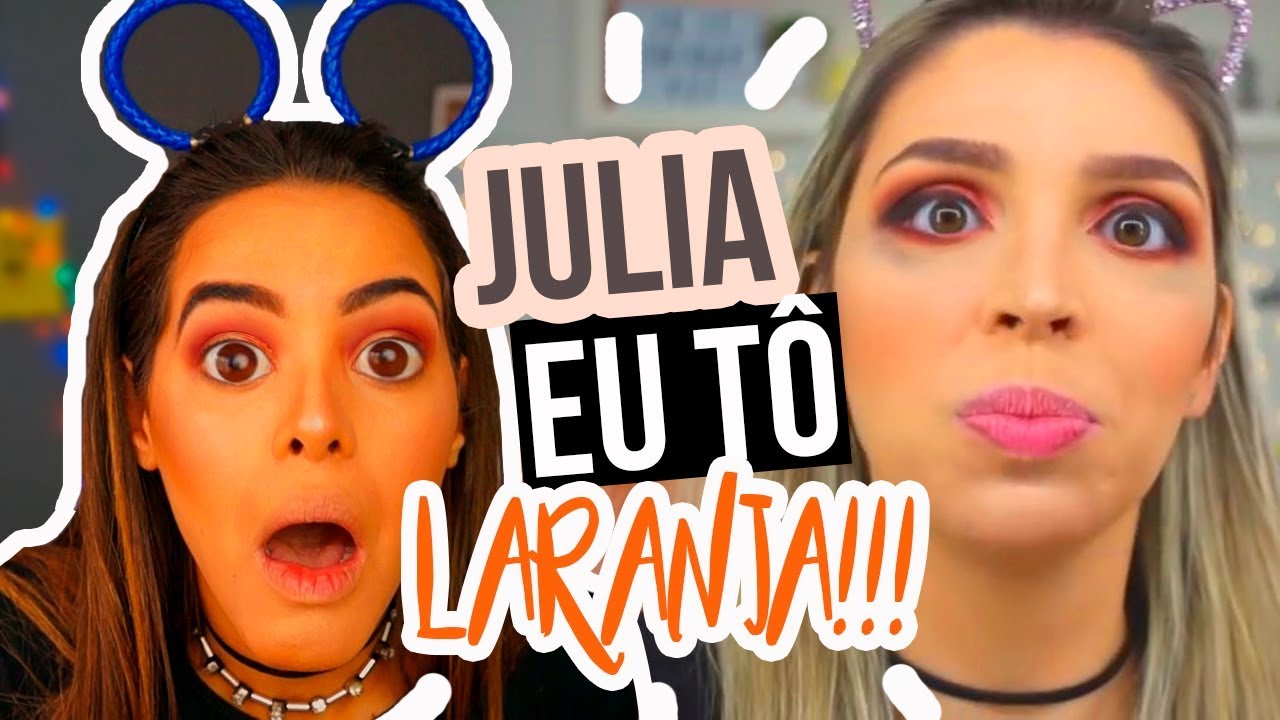 TENTEI IMITAR A MAKE DA JULIA TEDESCO