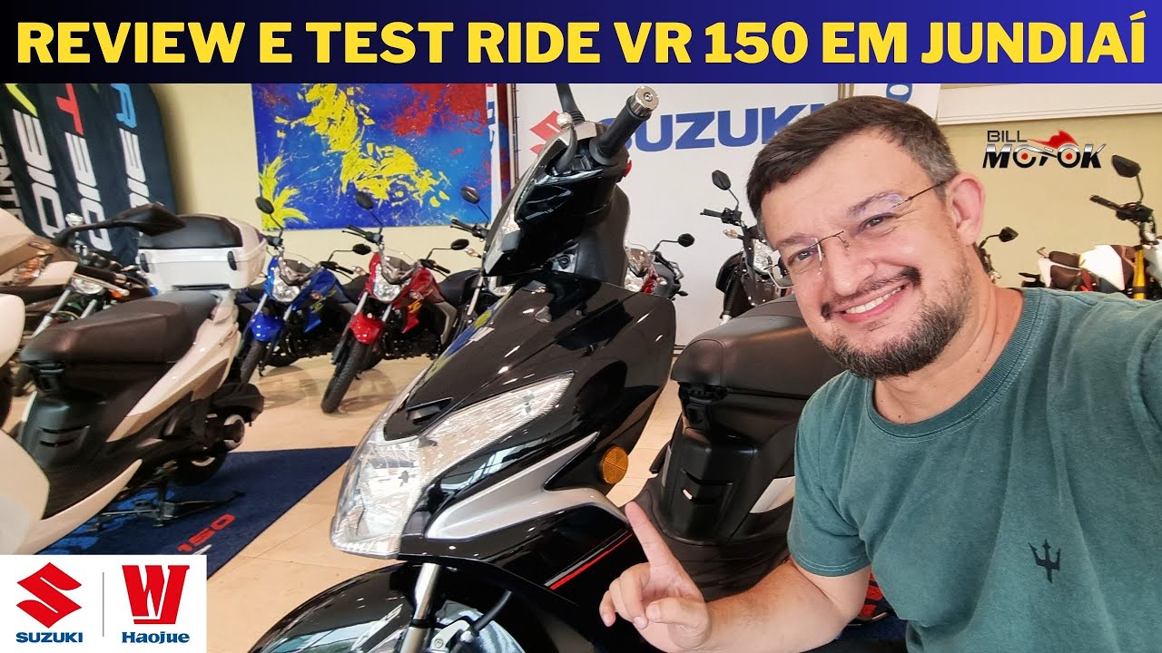 VR 150 HAOJUE em detalhes com REVIEW e TEST RIDE em JUNDIAÍ SP + bônus.