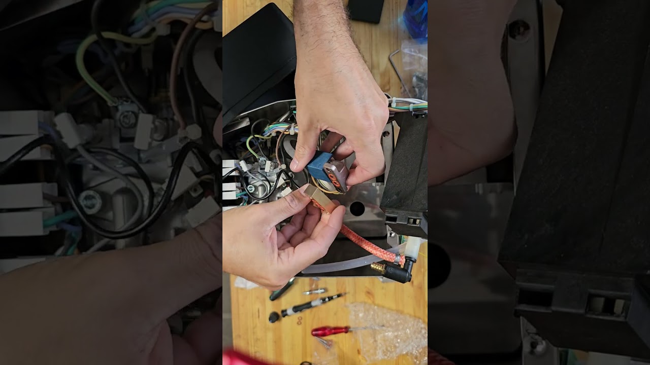 Gaggia Classic or Pro (inc Evo 2023) solenoid valve adapter and pressure gauge installation tutorial