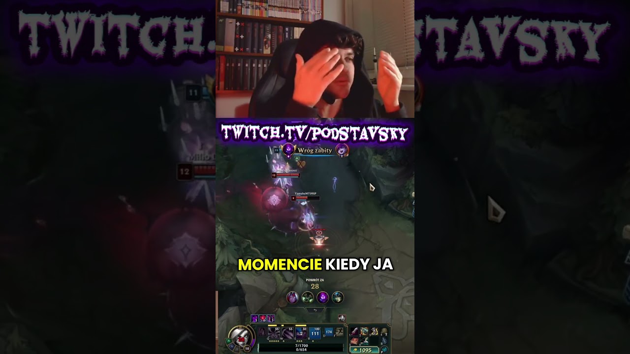 Zapraszam na streamy! #twitch #gaming #streamer #lol #leagueoflegends