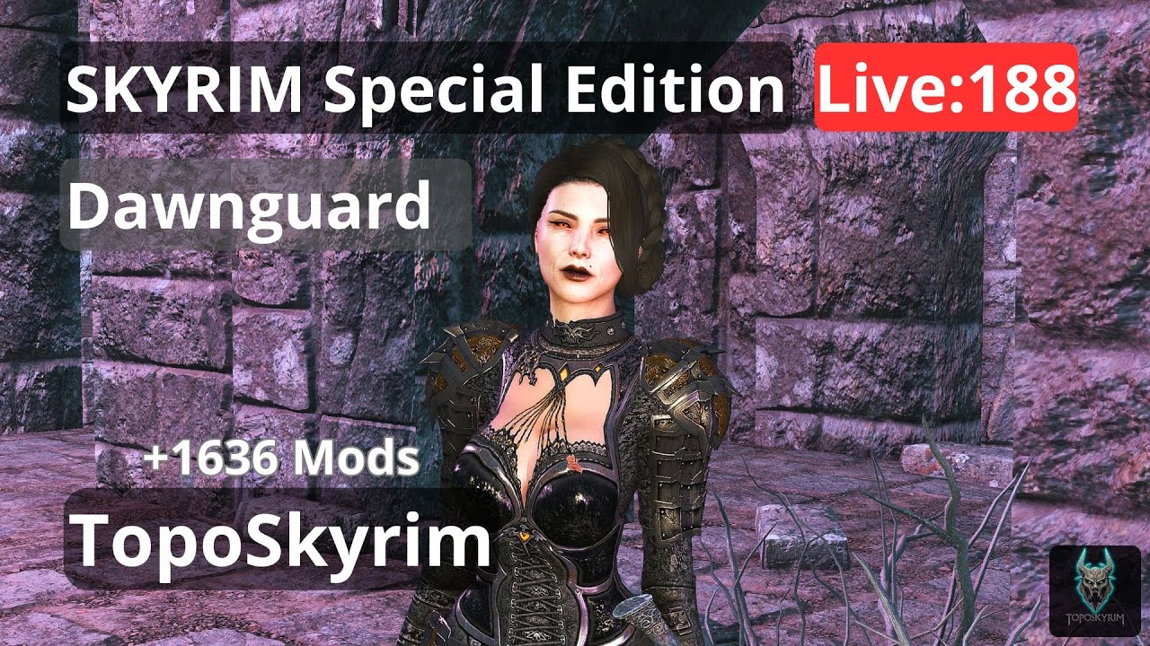 🔴 SKYRIM: RECORDATORIO DE LAS ALMAS  Valérica 💀🌌 | Dawnguard Ep. 09 | Live 188