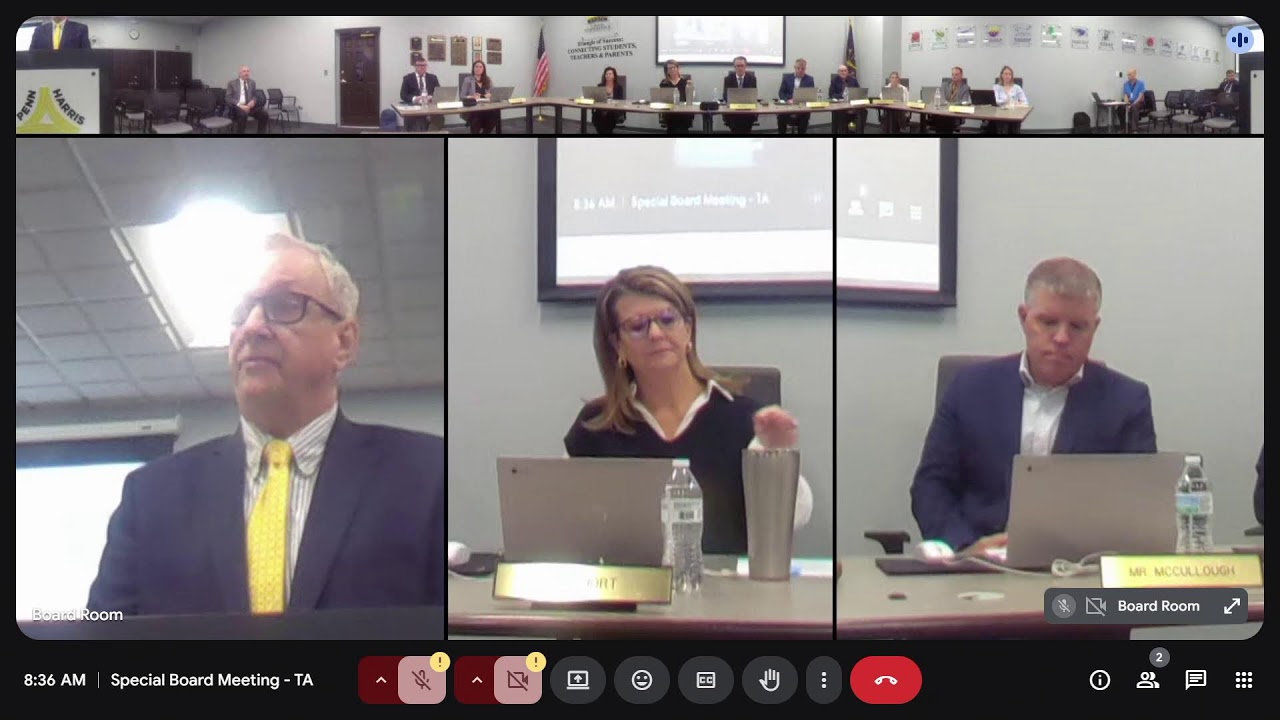 Penn-Harris-Madison Special Board Meeting 11-3-2025