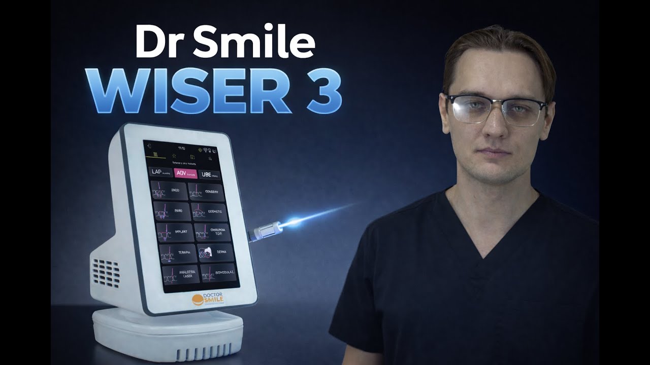 Dr Smile Wiser 3 — стоматологический лазер | Эндо, хирургия, импланты, эстетика в одном устройстве