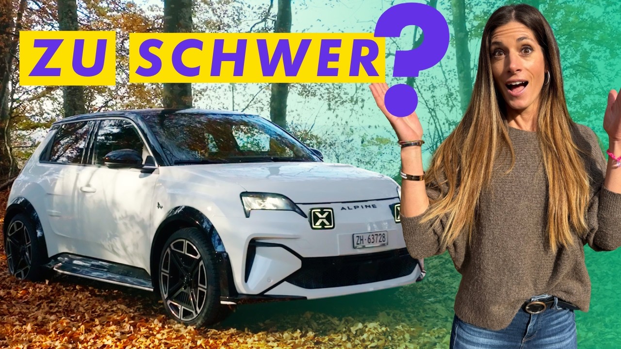 Alpine, aber anders - Cyndie Allemann testet die Alpine A290 (2025)