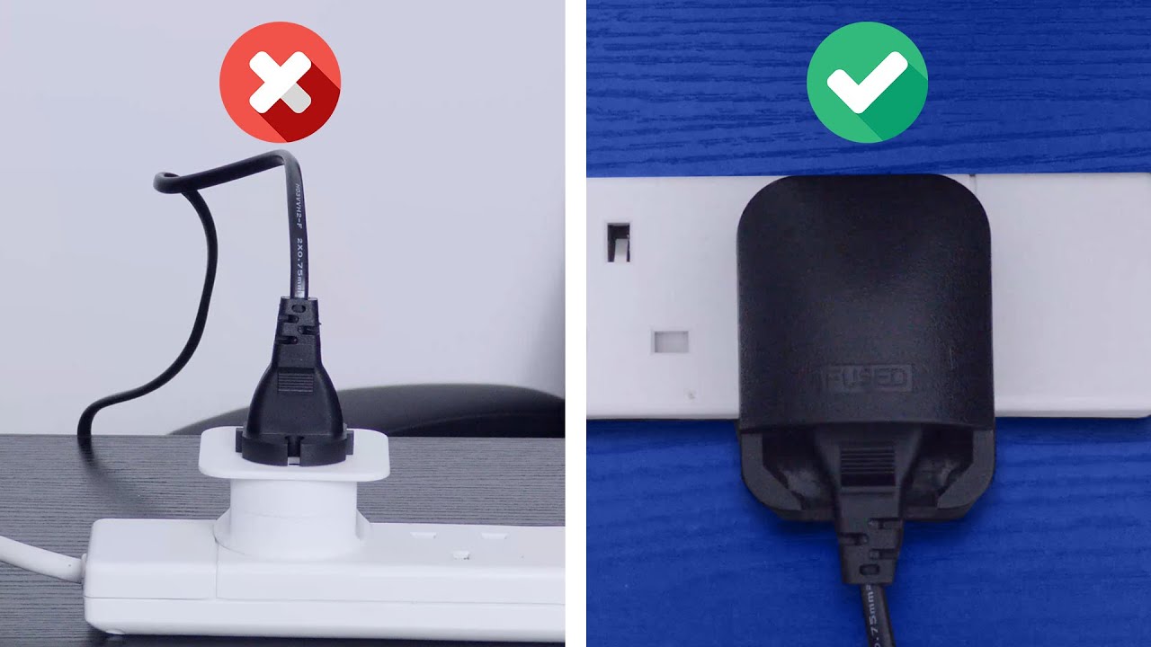 TURN EU PLUG INTO A UK PLUG (Type-F Schuko Plug)
