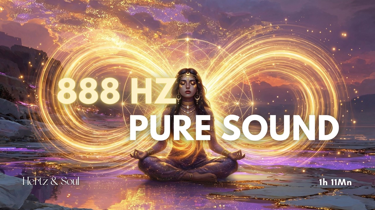 888 Hz Pure Frequency | Activate Abundance & Infinite Energy Flow