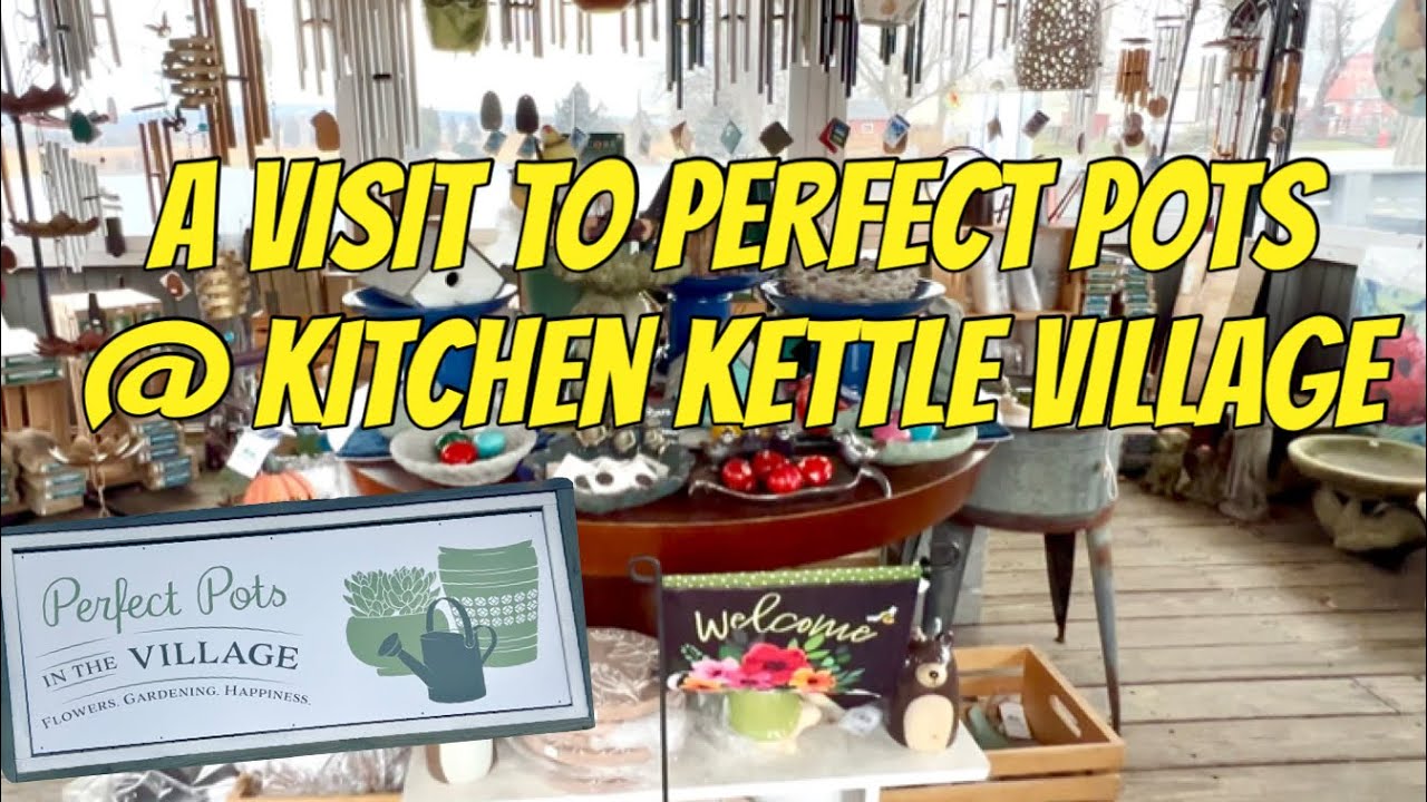 Магазины в округе Ланкастер: Perfect Pots @ Kitchen Kettle Village! Интеркорс, Пенсильвания!