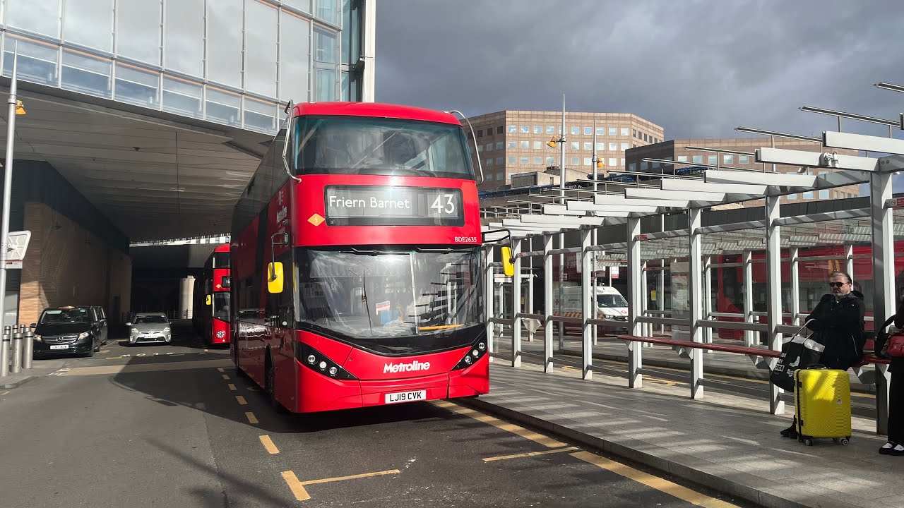 London Bus Route 43- London Bridge to Friern Barnet