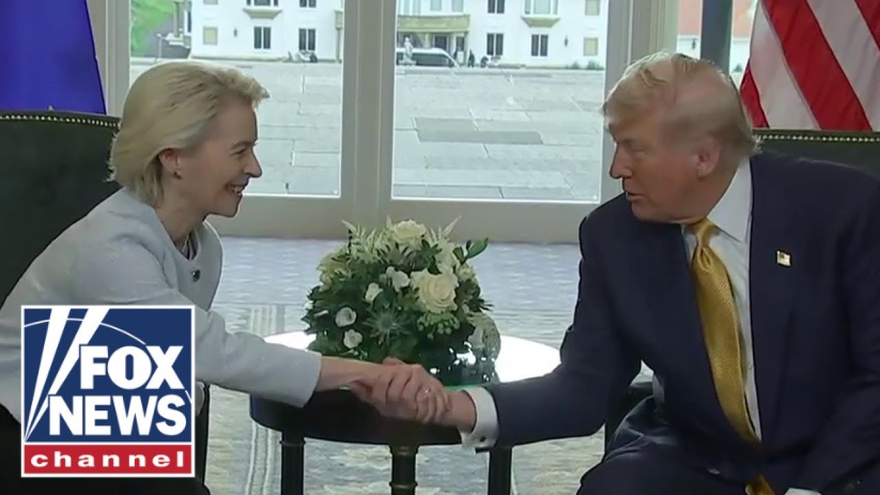 BREAKING: Trump reaches MAJOR trade deal with EU