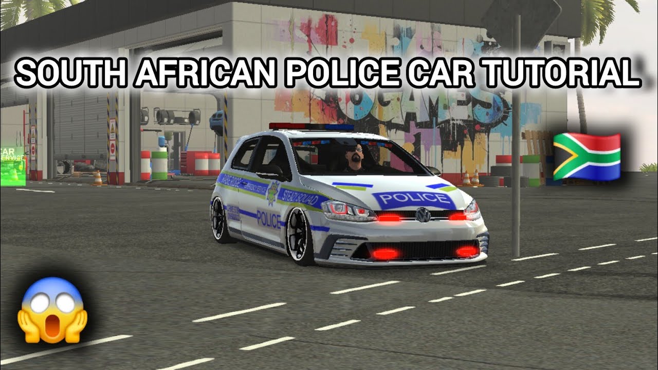 How to Make a South African Police car (tutorial)🇿🇦😱