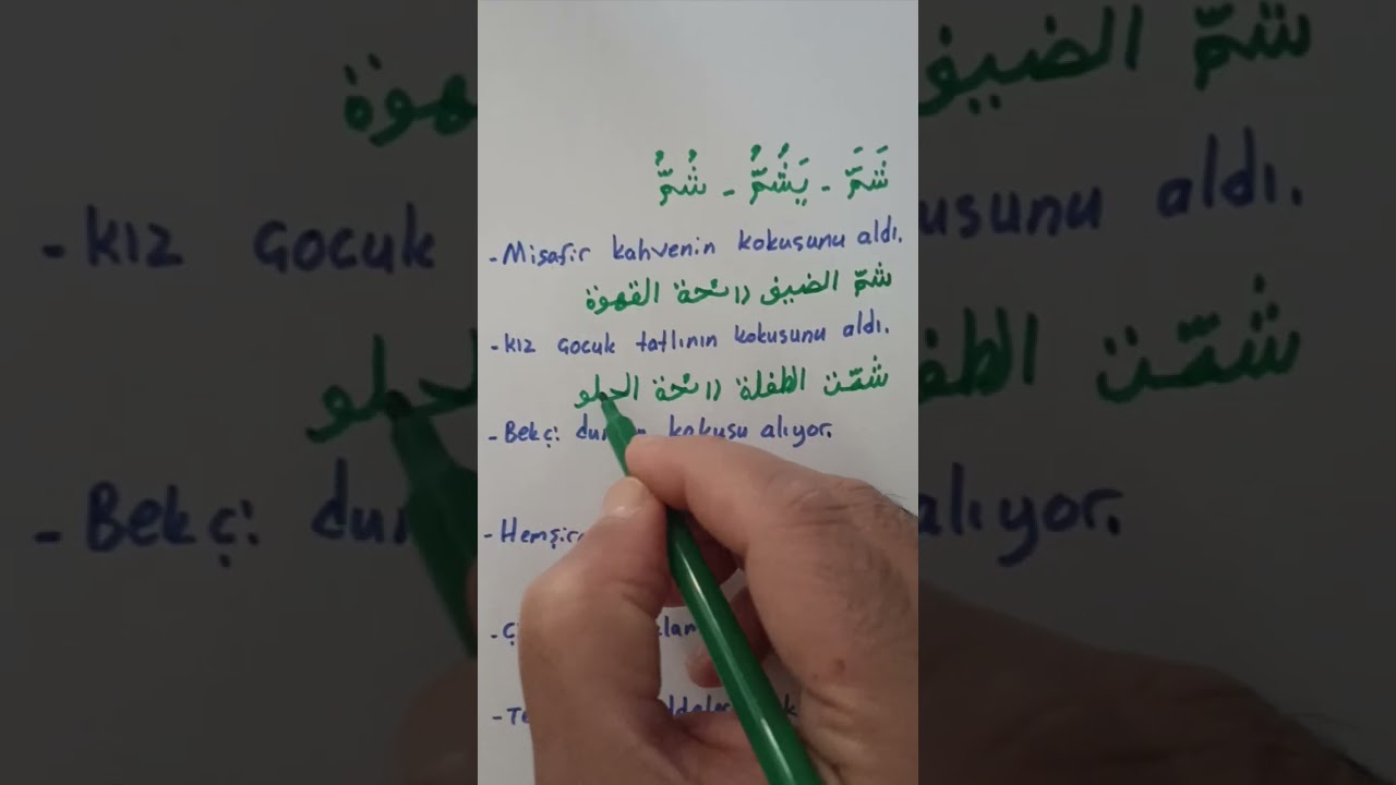 Arapça sözcükleri cümle içinde kullanarak kolayca öğren. 