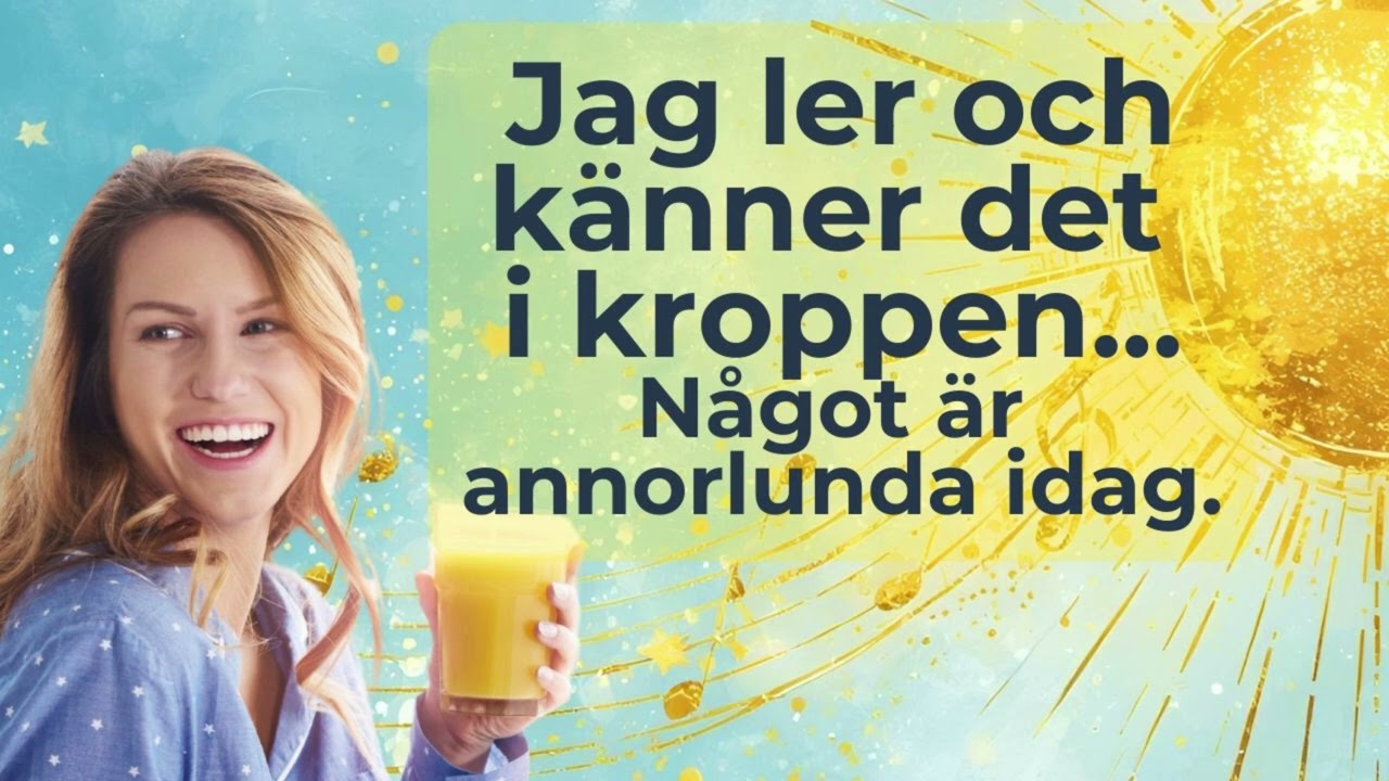 🎵 Nu gör jag så här 🎵 ..och plötsligt vibrerar det av lycka i rummet