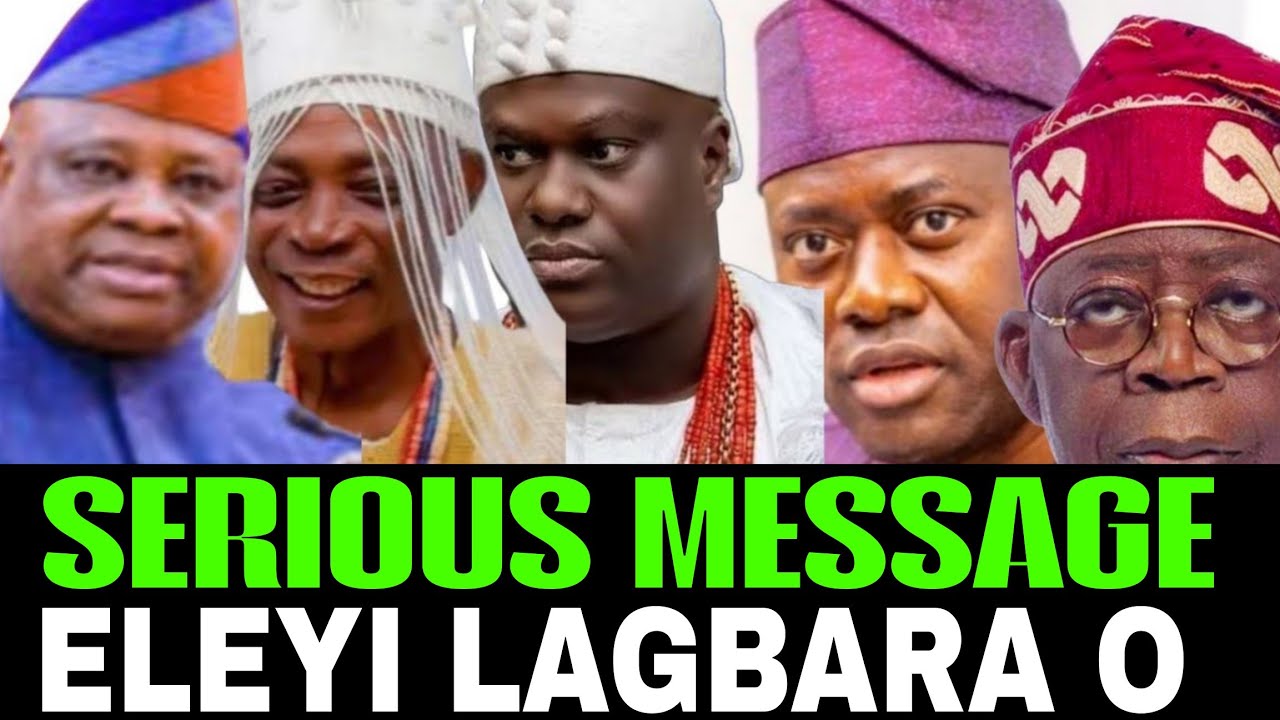 HA!! ETUNWAGBO OHUN TI WOLI YI SO NIPA AWON OBA ILE YORUBA OO. ATI GOMINA ADEMOLA ADELEKE & MAKINDE