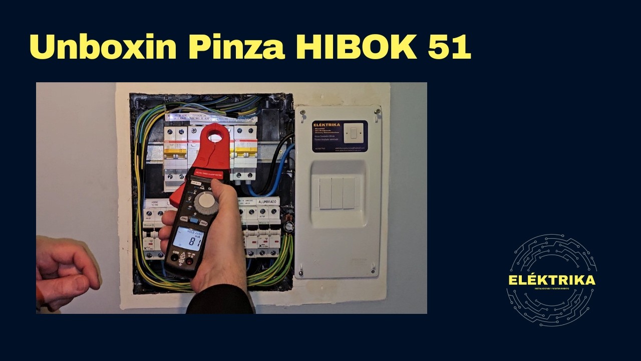 Unboxing Pinza HIBOK 51