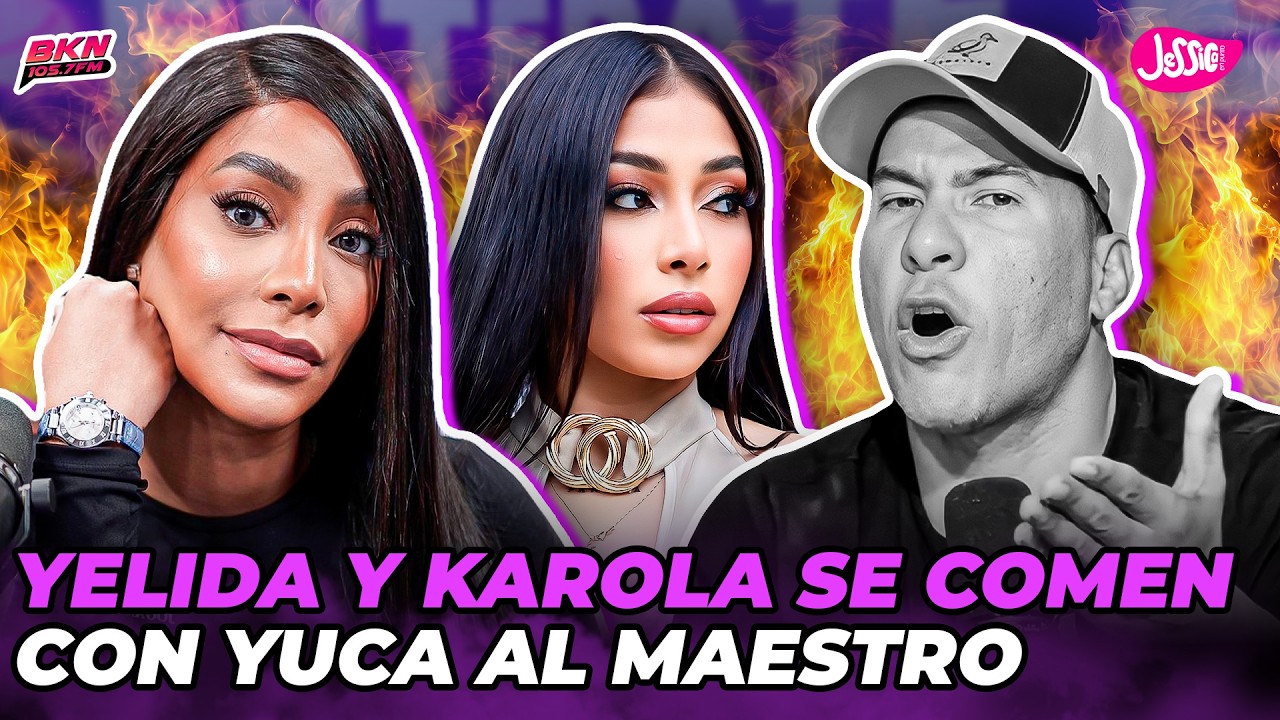 YELIDA MEJÍA Y KAROLA SE COMEN AL MAESTRO CRISTIAN CASA BLANCA POR DENIGRAR SUS TRABAJOS 