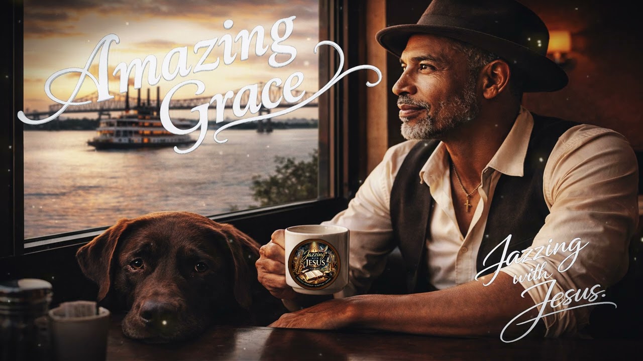 Christian Jazz | Amazing Grace | Sung by Joseph Brown | Jazzing with Jesus