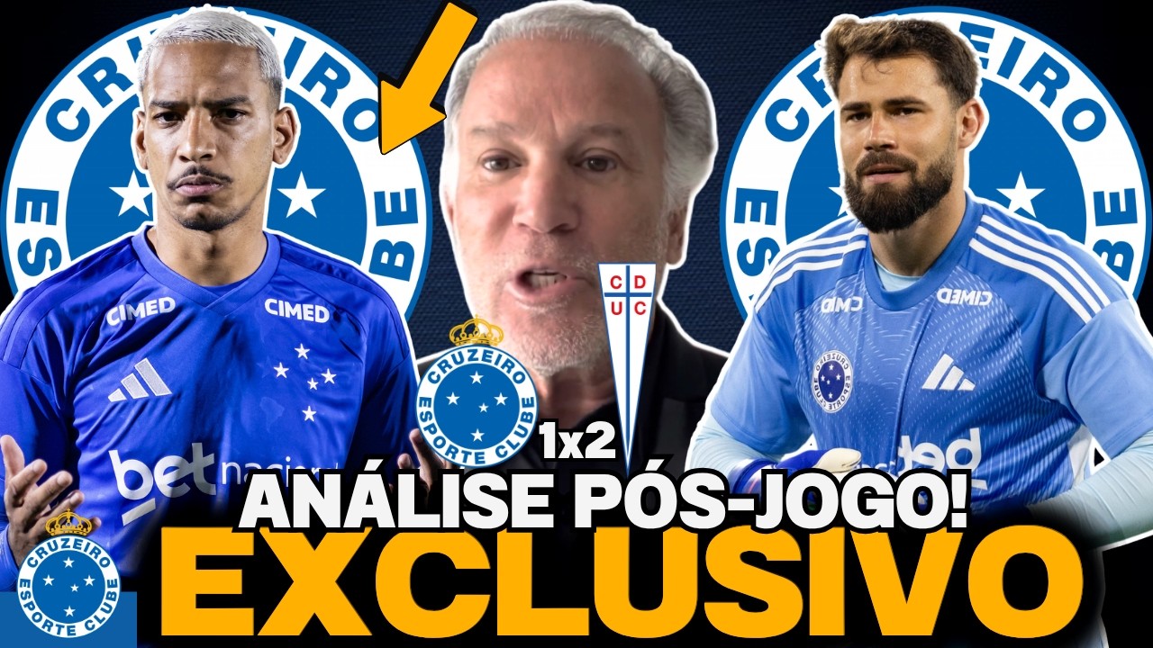 🦊P&Oacute;S-JOGO🦊| JAECI CARVALHO FAZ AN&Aacute;LISE DA DERROTA DO CRUZEIRO CONTRA A U. CAT&Oacute;LICA PELA LIBERTADORES