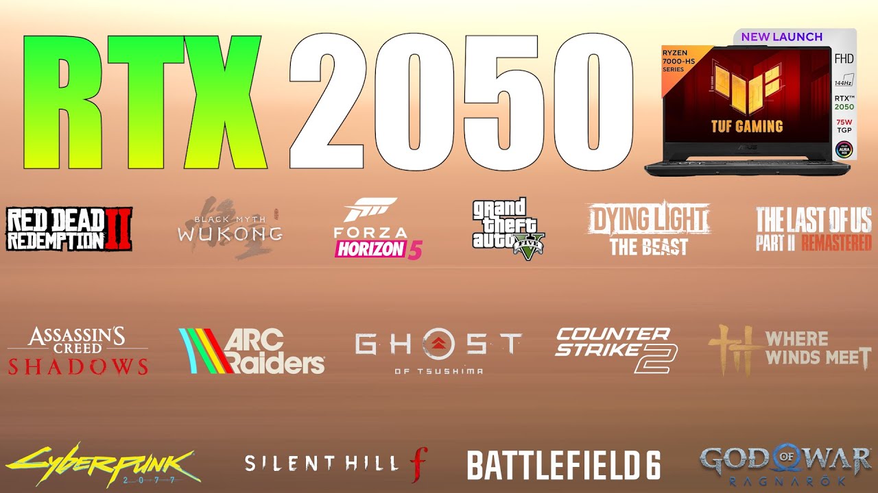 RTX 2050 Laptop | 17 Games Tested | is it Worth Buying?