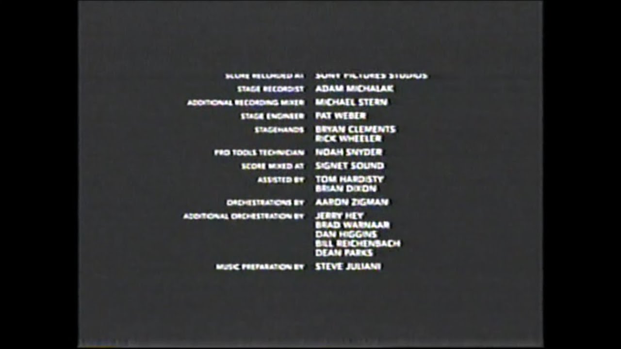 The Notebook (2004) End Credits (ABC Family 2010)