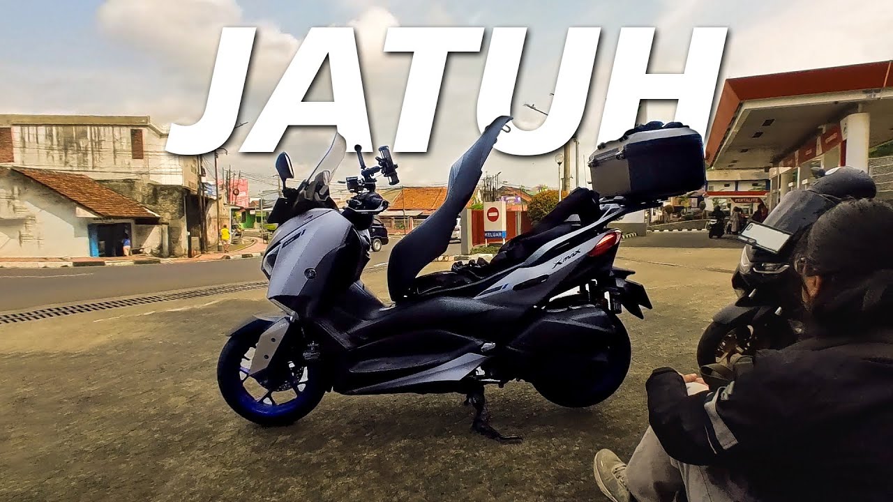 Ep.2 : Motor Terjatuh | Bandung - Pangandaran Menggunakan Motor | Cari Nara
