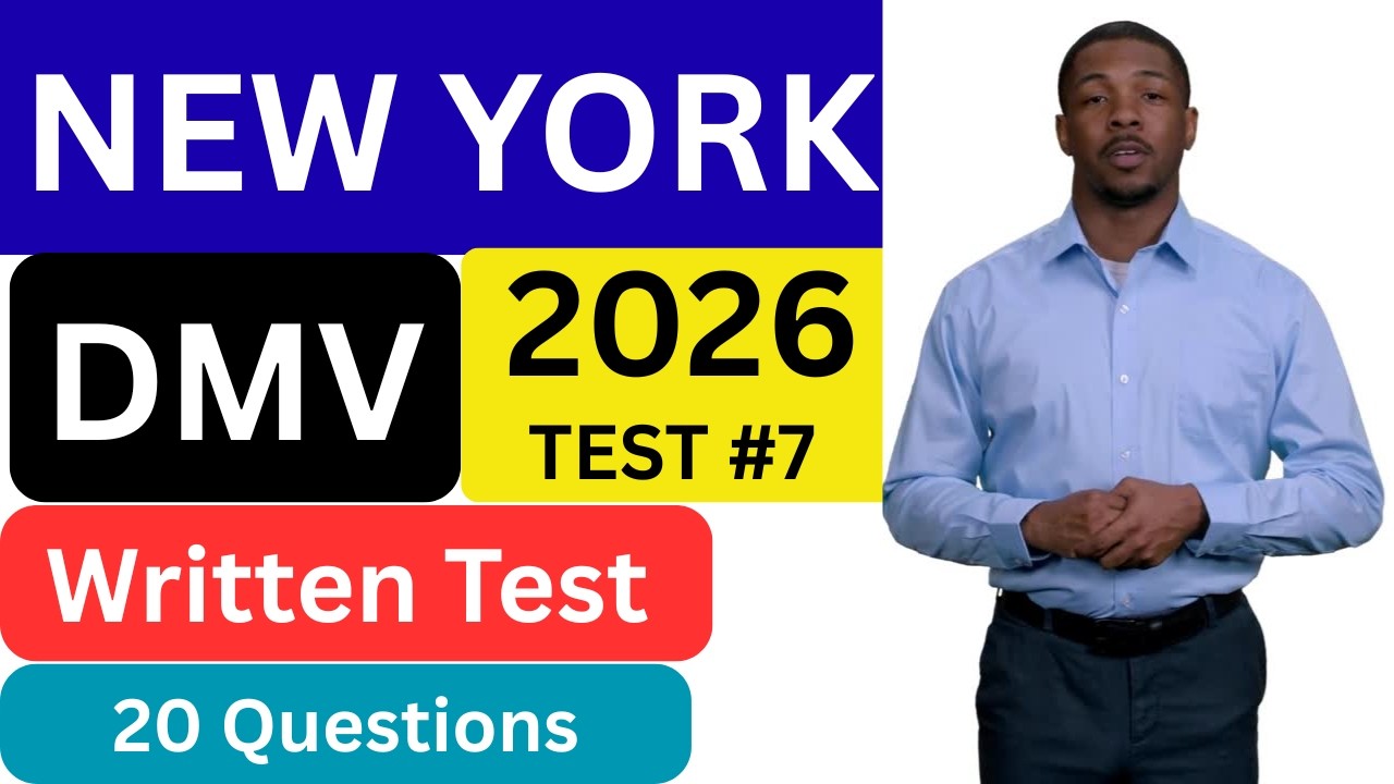 2026 New York (NY) DMV Permit Practice Test | 20 Real Test Questions & Answers #newyorkdmv #nypermit