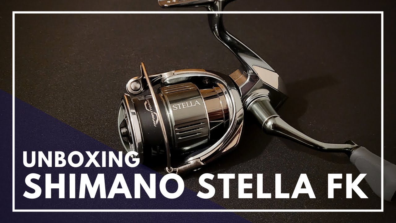 Shimano Stella FK - Unboxing najnowszej wersji legendarnego kołowrotka