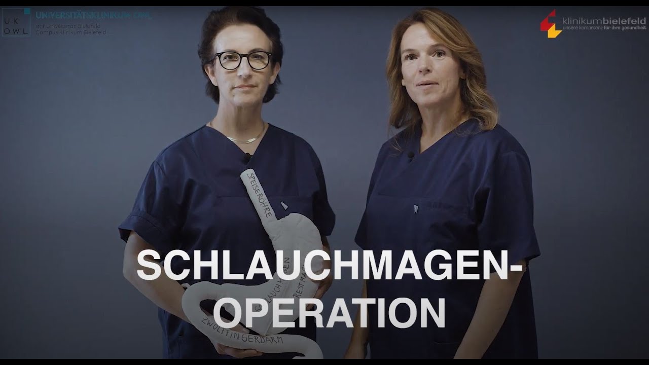 Adipositas: Schlauchmagen-Operation - einfach erkl&auml;rt