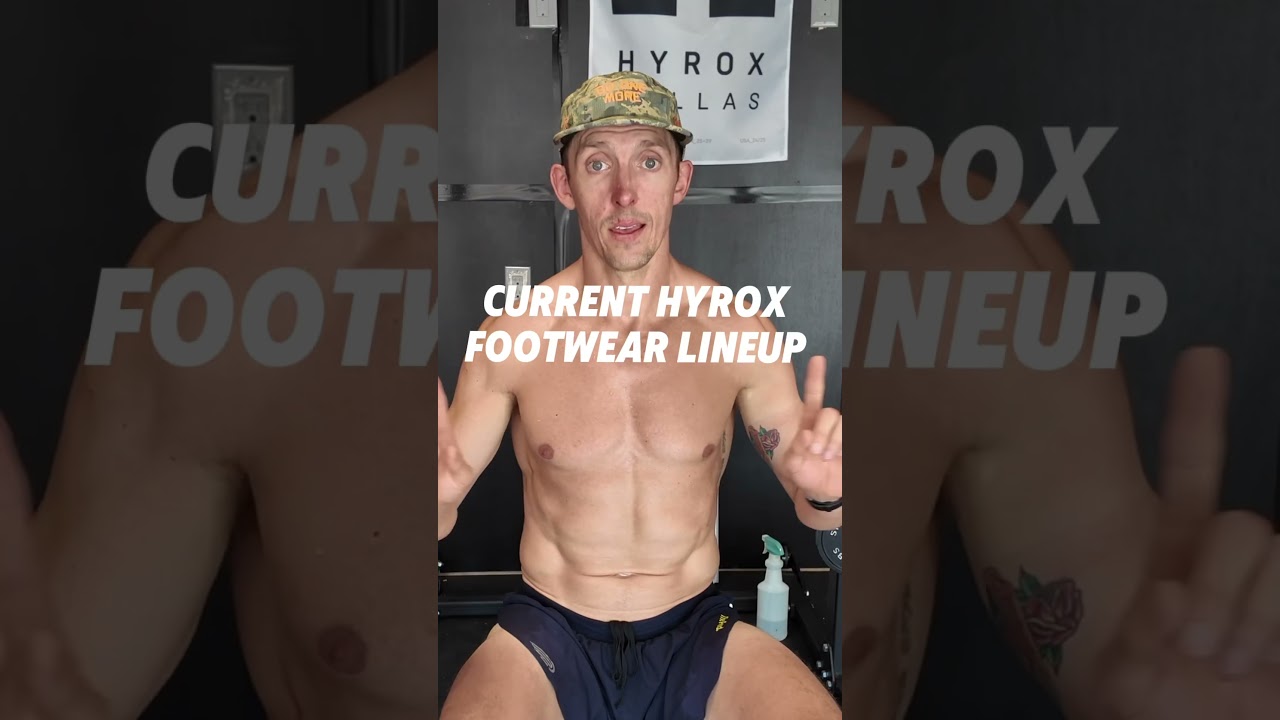 The shoes I&rsquo;m rocking for HYROX training. #hyrox #hyroxtraining