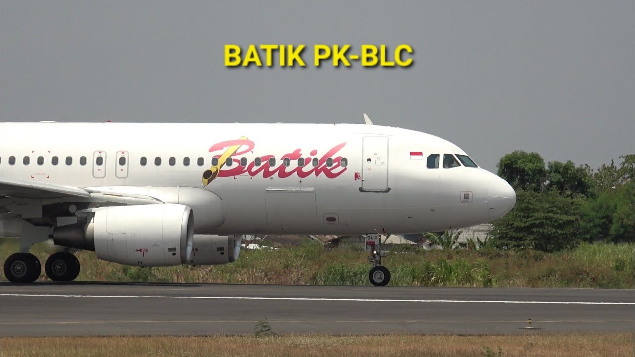 Pesawat Batik Livery Putih Polos || Planespotting Adi Soemarmo Airport Solo 01/09/2024