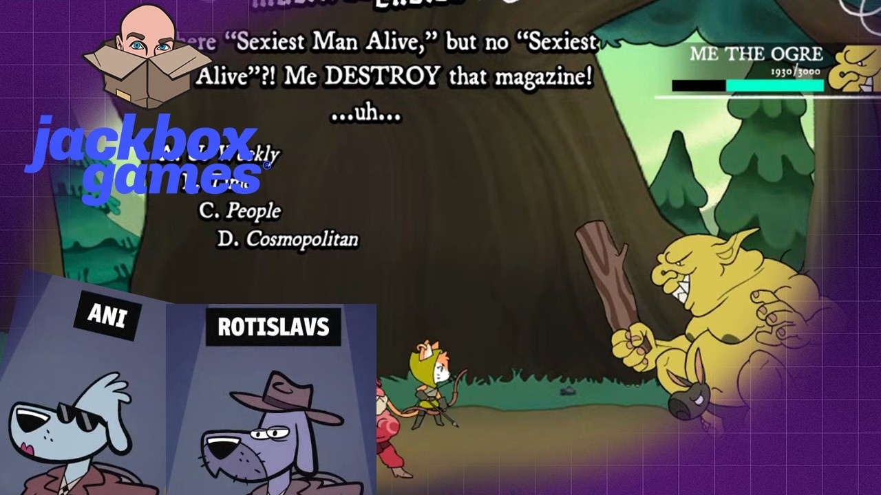 [UnluckyFox] Christmas Jackbox! w/ Sugahboo and Rotislavs