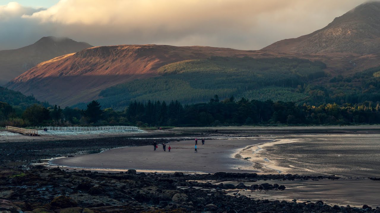 Relaxing Drive on Arran| Lamlash to Brodick - Driving Sounds for Relaxing