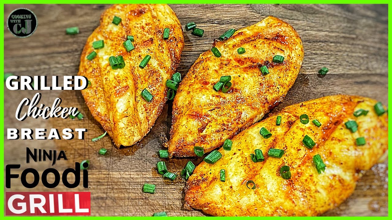 КУРИНАЯ ГРУДКА НА ГРИЛЕ NINJA FOODI GRILL! | Как приготовить куриную грудку на гриле Ninja Foodi ...