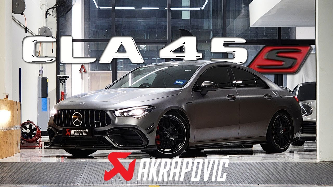 AKRAPOVIC MERCEDES AMG CLA45S C118 | BYEBYE VACUUM CLEANER SOUND