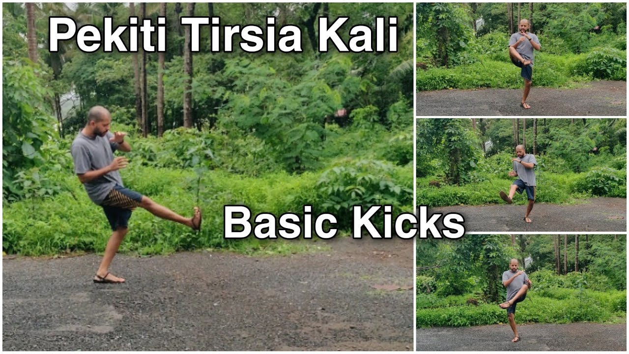 Pekiti Tirsia Kali Basic Kicks - Sipa