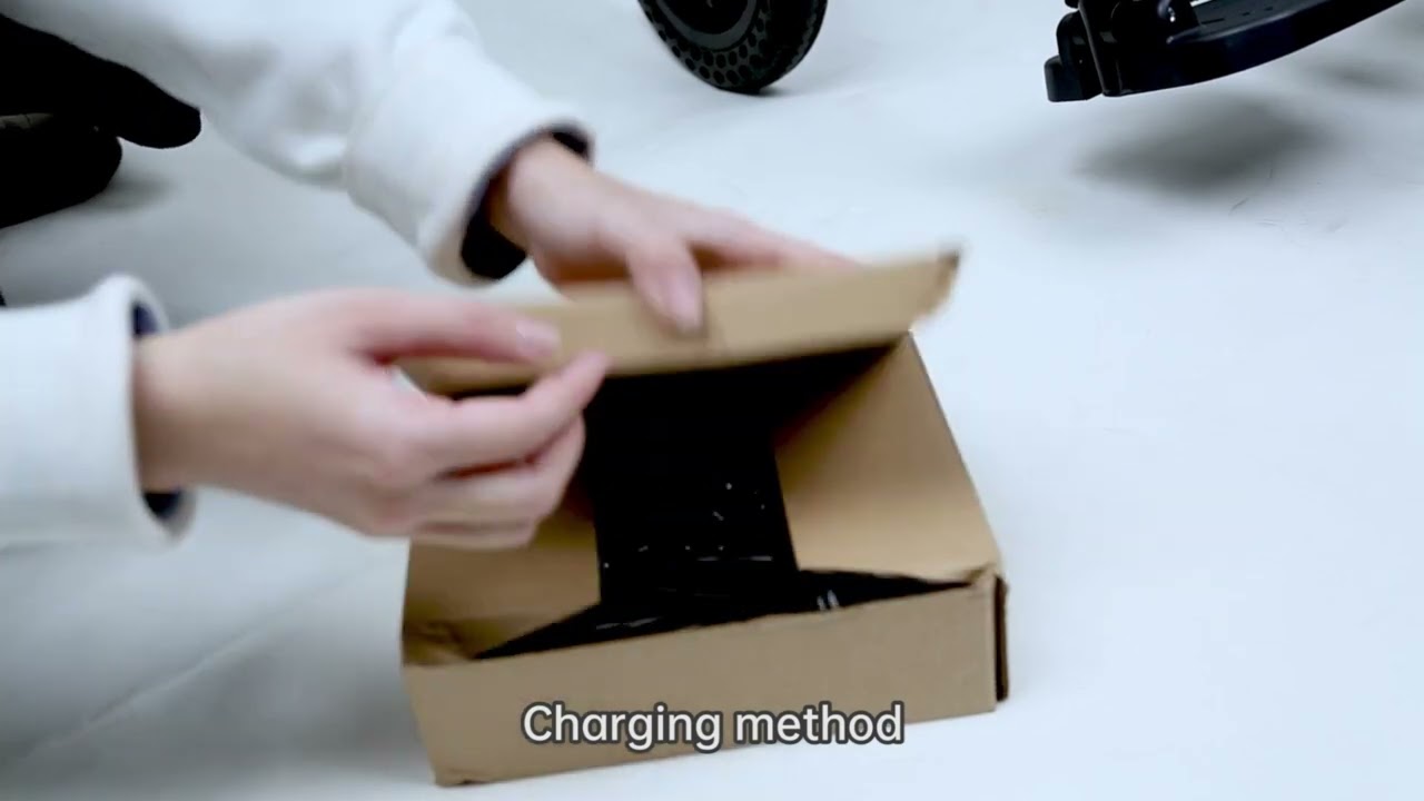 Carbon fiber electric rollator unboxing