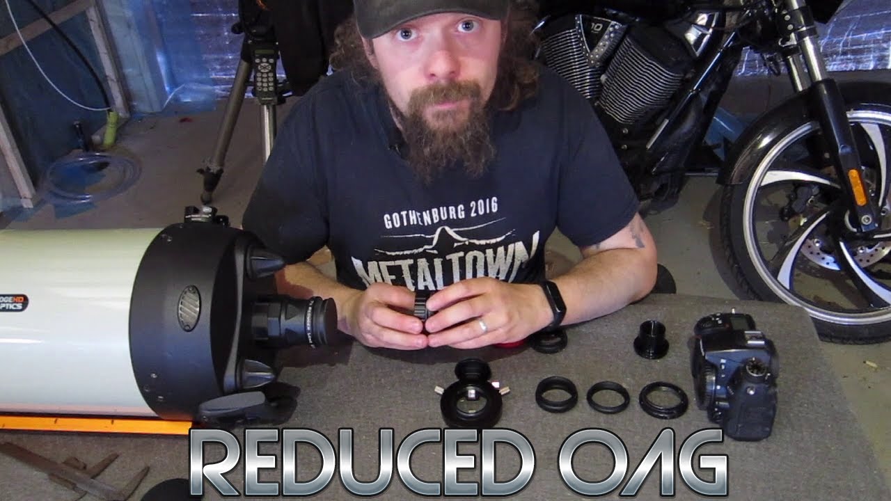 Setup an Off-axis guider with a twist - Reduced OAG for a brighter image!