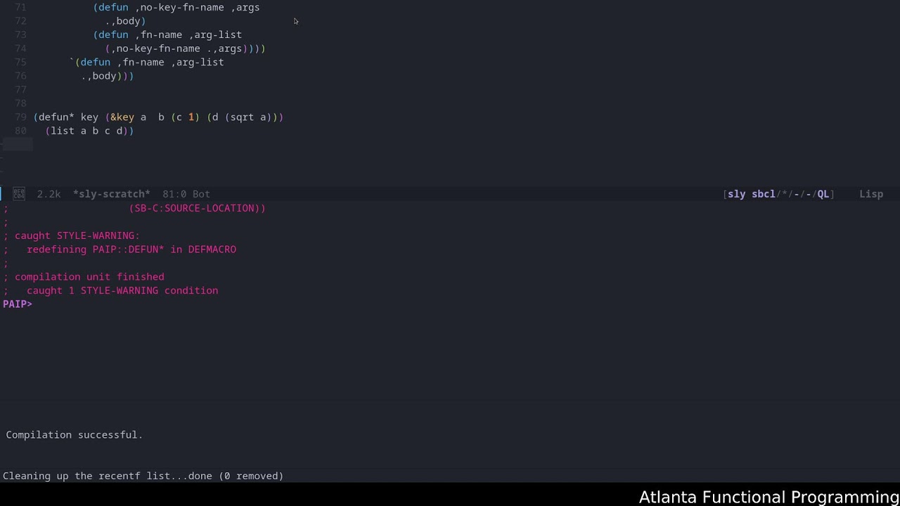 Common Lisp Study Group: PAIP : Low-Level Efficiency Issues (Part 2)