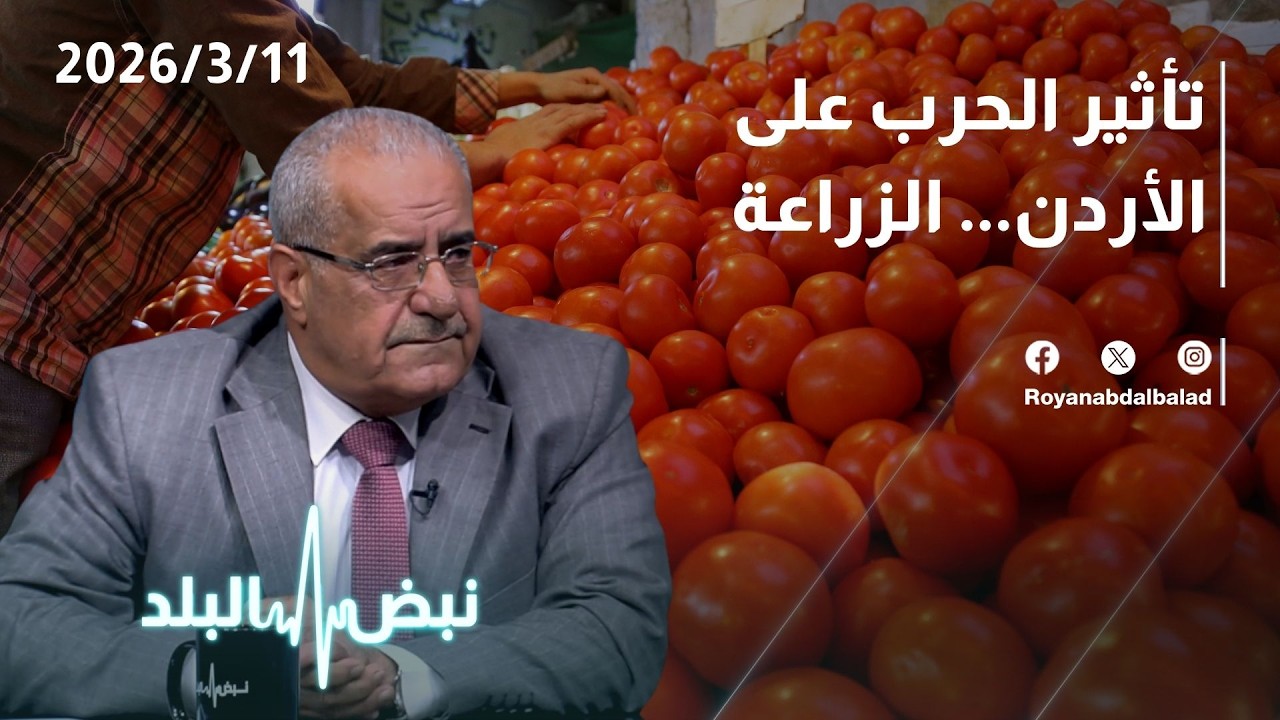تأثير الحرب على الأردن… هل ستنخفض أسعار البندورة أم تبقى كما هي؟ تحليل الزراعة والأسواق