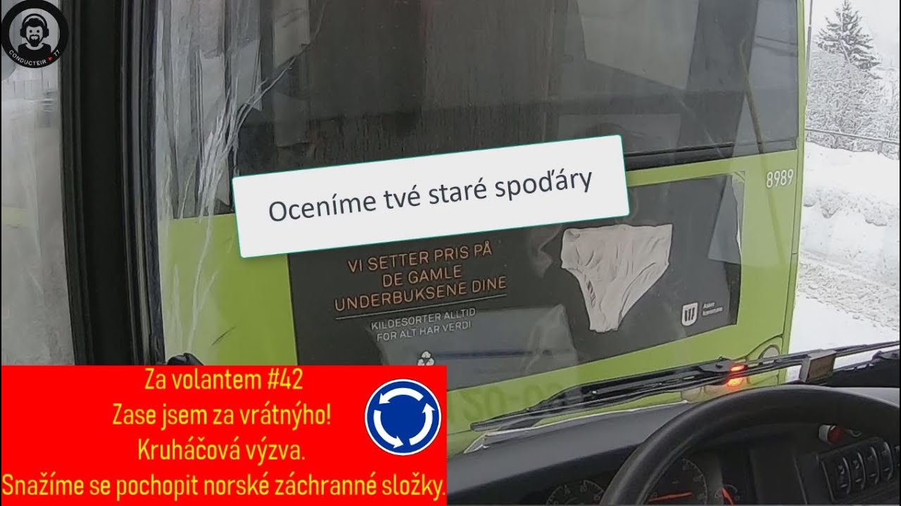Za volantem #42 - Zase jsem za vrátného. Kruháčová výzva.