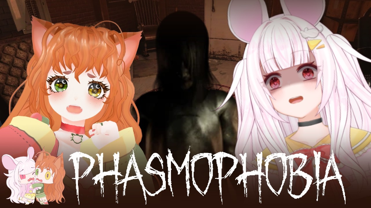 [COLLAB] Hunting ghosts with @Saanyamouse in Phasmophobia!